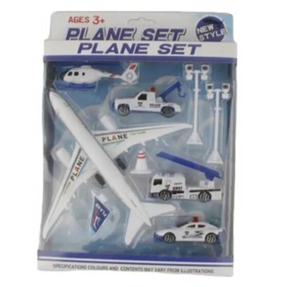 DIMASA Airport Set With Plane And Accessories