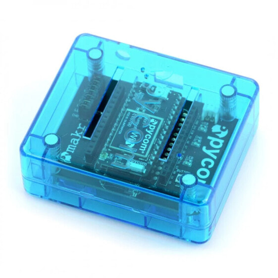 Pycase Blue - case for WiPy module and Expansion Board - blue