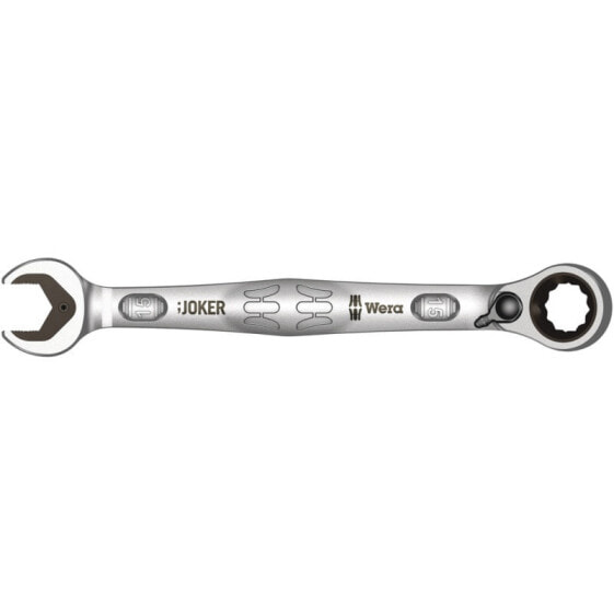 Комбинированный гаечный ключ с реверсной трещоткой Joker Wera Switch 020070 15 мм 4728408