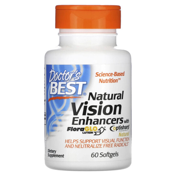Natural Vision Enhancers with Lutemax 2020, 60 Softgels