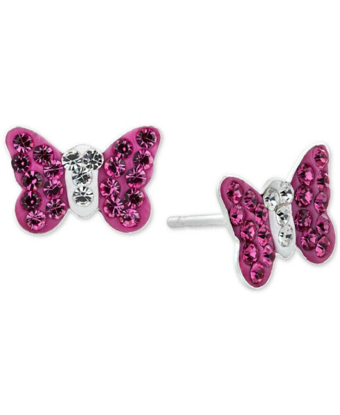 Серьги Giani Bernini Butterfly Crystal