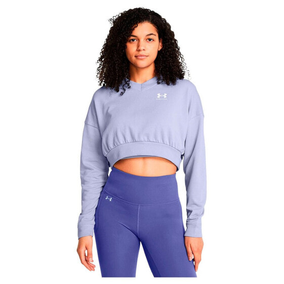 UNDER ARMOUR Rival Terry OS Crop Crew sweatshirt