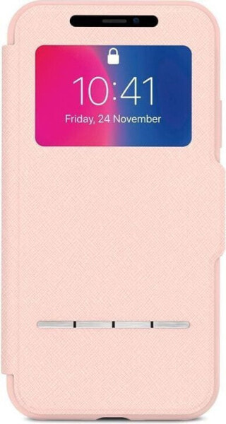 Чехол для смартфона Moshi Sensecover iPhone X (цвет Luna Pink)