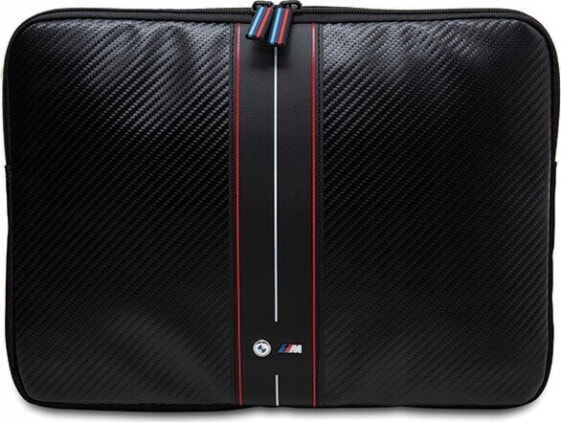 Etui BMW BMW Sleeve BMCS16COMSCAKR 16" czarny/black Carbon Red Stripes