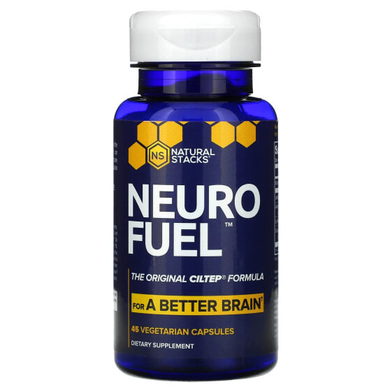 Витамины Natural Stacks Neuro Fuel, 45 растительных капсул