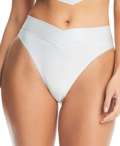 Women's Shimmer High-Leg Bikini Bottoms, Created for Macy's