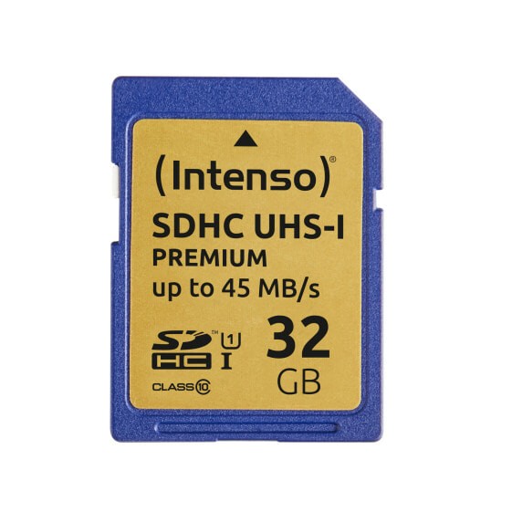 Intenso 32GB SDHC - 32 GB - SDHC - Class 10 - UHS-I - 90 MB/s - Class 1 (U1)