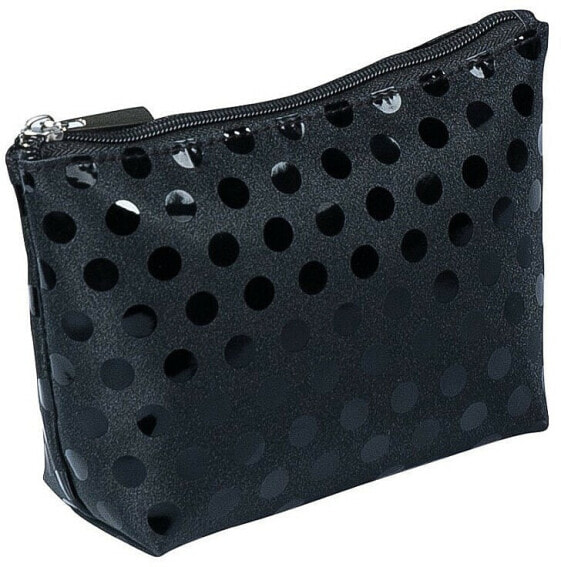 Kosmetiktasche Polka Dot 98413 schwarz