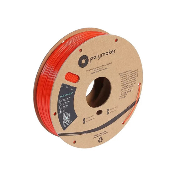 Filament Polymaker PolySmooth PVB 1,75mm, 0,75kg - Coral Red
