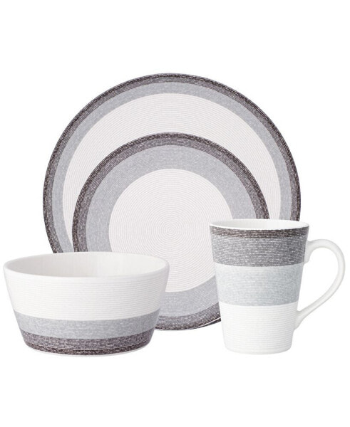 Посуда для сервировки стола Noritake Colorscapes Layers 4 Piece Coupe Place Setting