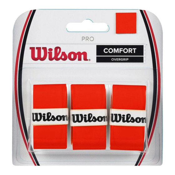 Обвязка для теннисной ракетки Wilson WRZ470820 оранжевая для большого тенниса