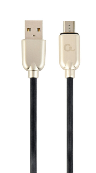Gembird CC-USB2R-AMMBM-2M - 2 m - Micro-USB B - USB A - USB 2.0 - 480 Mbit/s - Black