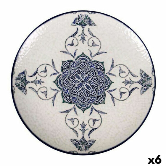 Плоская тарелка La Mediterránea Rosetta Фарфор (6 штук)