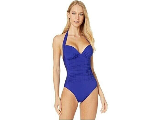 JETS SWIMWEAR AUSTRALIA Women's 246868 Jetset Bandeau One-Piece Swimsuit Size 12