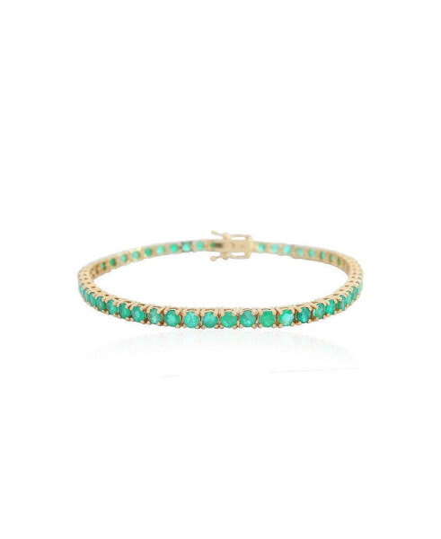 Emerald Tennis Bracelet