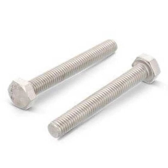 EUROMARINE A4 DIN 933 10x60 mm Hexagonal Head Screw 10 Units