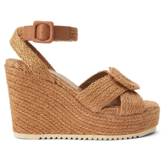 BEACH by Matisse Kai Wedge Womens Brown Casual Sandals KAI-910