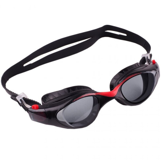 Swimming goggles Crowell Splash Jr okul-splash-black-red