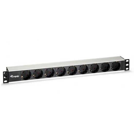 EQUIP 19´´ Cable Rack Power Strip 9 Outlets rack power strip 8 outlets 1.8 m