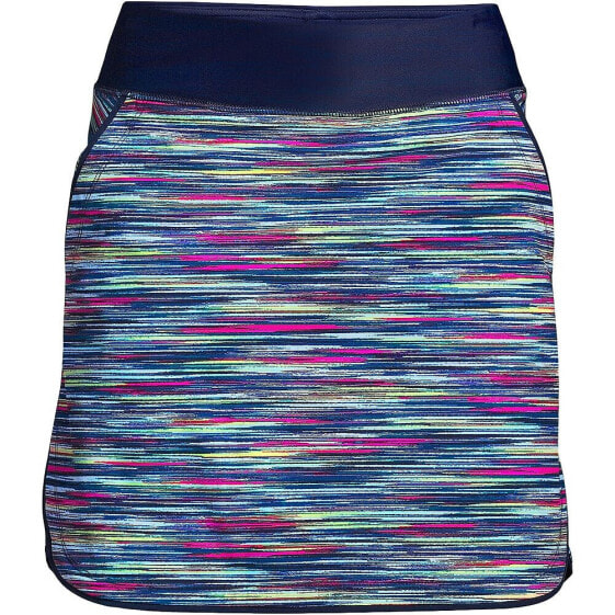 Women's Quick Dry Elastic Waist Active Board Skort Swim Skirt