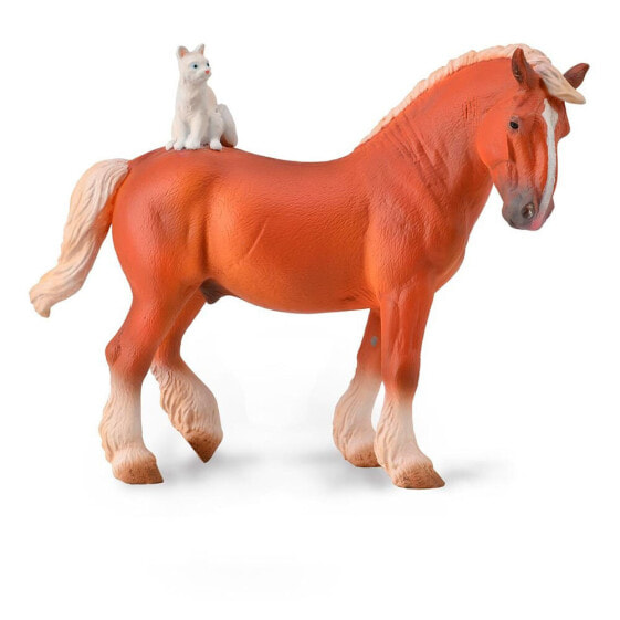COLLECTA Cat Shooting Horse Over Figure
