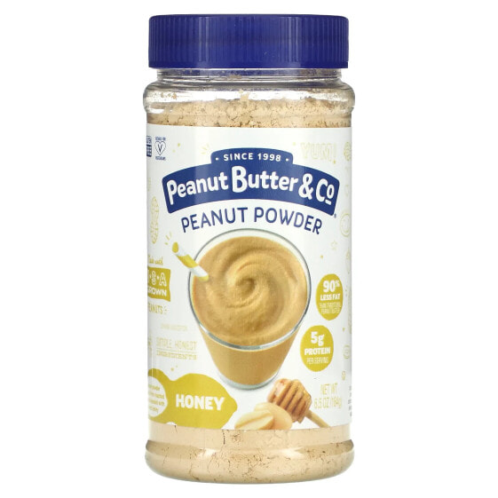 Peanut Butter & Co., Арахисовый порошок, мед, 6,5 унций (184 г)