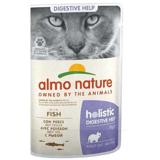 ALMO NATURE Holistic Digestive Help With Fish Wet Cat Food