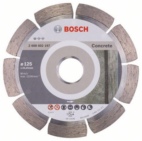 Bosch 2 608 602 197 - Cutting disc - Concrete - Bosch - 2.22 cm - 12.5 cm - 1.6 mm