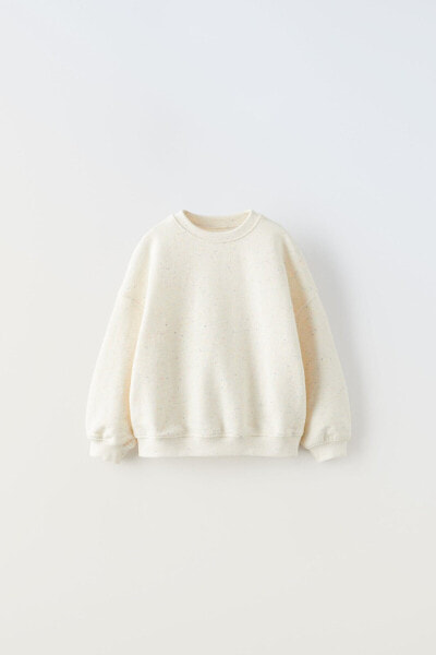 Knickerbocker yarn sweatshirt