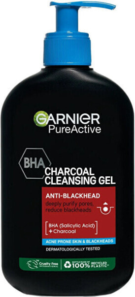 Cleansing gel against black dots (Charcoal Cleansing Gel) 250 ml