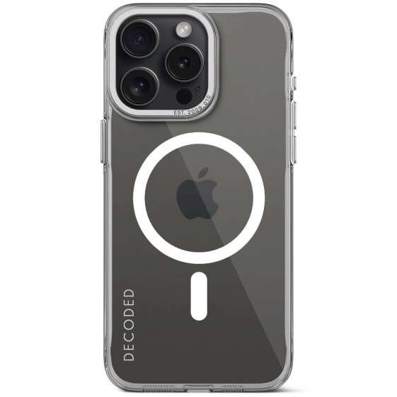 Чехол для iPhone 15 Pro Max Decoded Transparent Cover