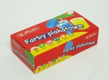 Herlitz Farby plakatowe szkolne 8 kolorów 20ml (158026)