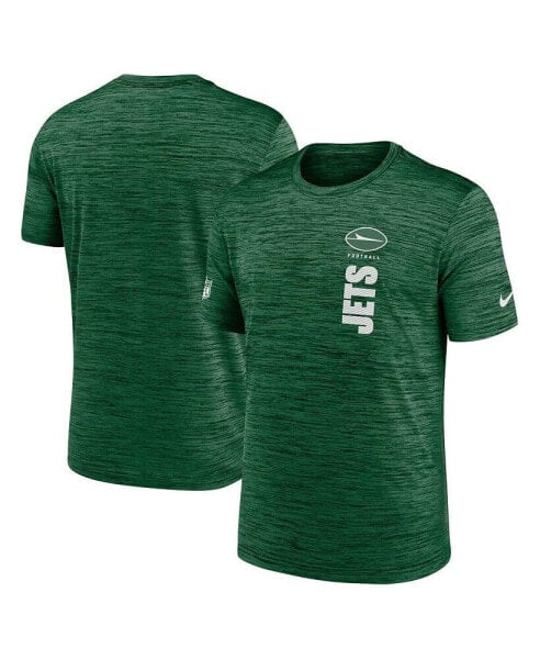 Men's Green New York Jets 2024 Sideline Velocity Performance T-Shirt