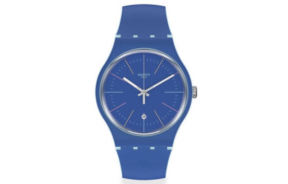 SWATCH New Gent 41mm SUOS403 Timepiece