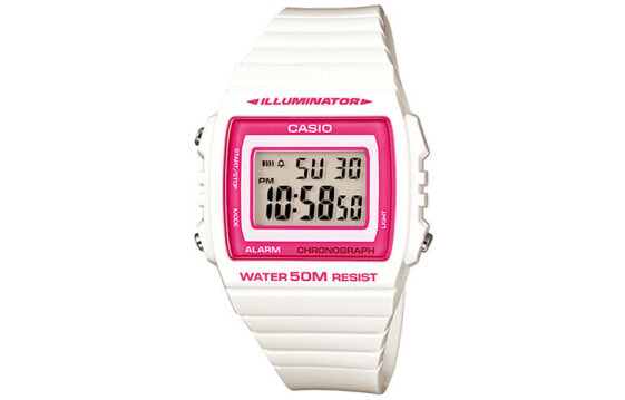 Часы наручные женские CASIO STANDARD W-215H-7A2, цвет кофейный
