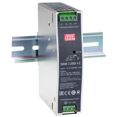 Meanwell MEAN WELL DDR-120B-24 - 16.8 - 33.6 V - 120 W - 24 V - 5 A - 32 mm - 102 mm