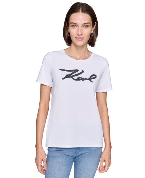 Women's Script Logo Graphic T-Shirt