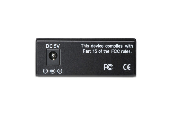 DIGITUS Bidirectional Fast Ethernet Media Converter, RJ45 / SC