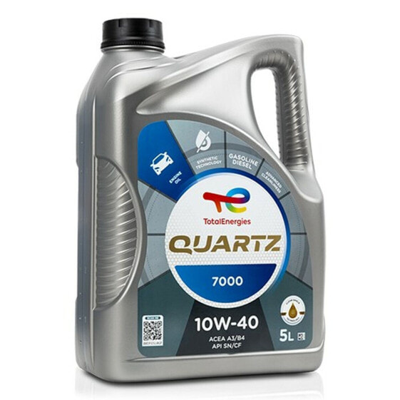 Автомобильное моторное масло Total Quartz 7000 10W40 5 L
