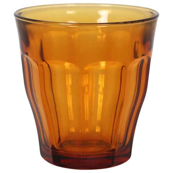 CONFORTIME Set 6 Glass 250ml Amber Picardie