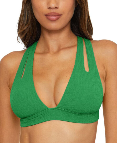 Women's Pucker Up Tear Drop Bikini Top