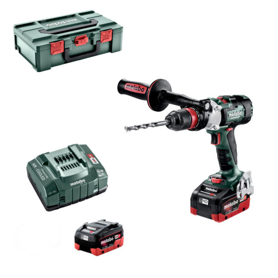 Metabo Akku-Bohrschrauber BS 18 LTX-3 BL Q I 2x 5,5 LIHD und Ladegerät metaBOX