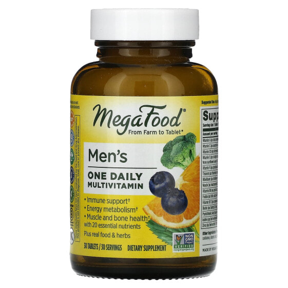 Витаминный мультиспектр MegaFood Men's One Daily, 90 таблеток