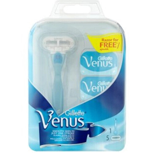 Gillette Venus	Razor Женский станок для бритья + 5 сменных лезвия