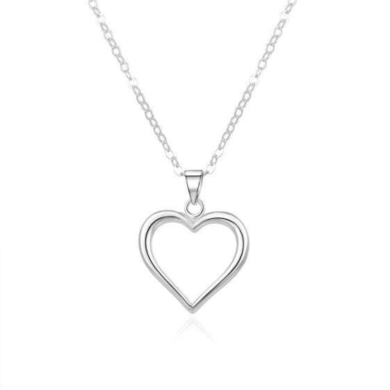 Романтическое серебряное ожерелье AGS1013/47 (цепочка, кулон)