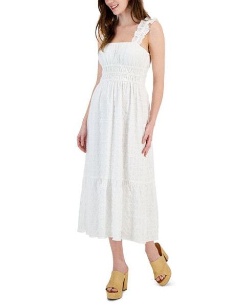 Платье для девочек Kingston Grey средней длины с лямками и оборками