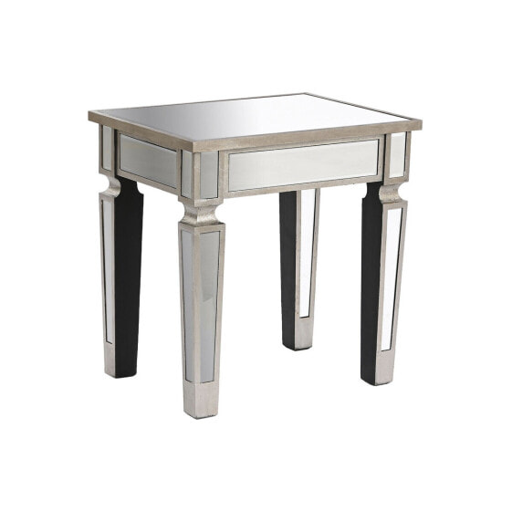 Вспомогательный стол Home ESPRIT Серебристый Зеркало Деревянный MDF 43,5 x 33 x 45,5 cm