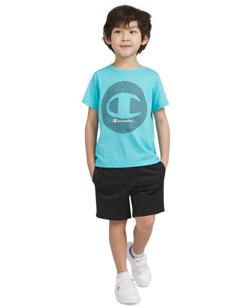 Little Boys Logo Graphic T-Shirt & Shorts, 2 Piece Set