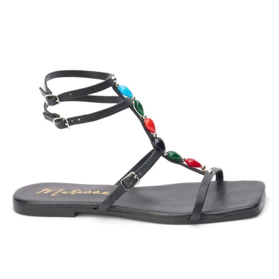 Matisse Verona Gladiator Womens Black Casual Sandals VERONA-001