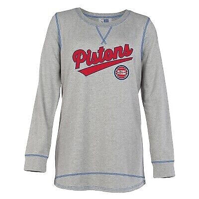 Футболка NBA Detroit Pistons Gray Crew Neck  S